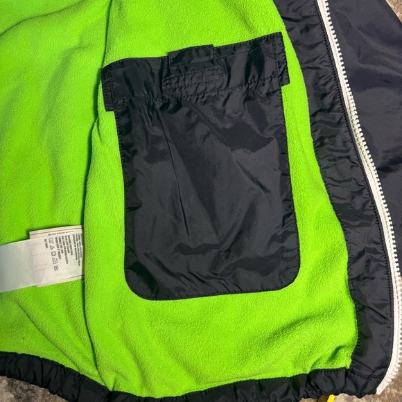 Abercrombie & Fitch Men's Casual Dark Blue Windbreaker Jacket, Medium Size - Picture 9 of 16